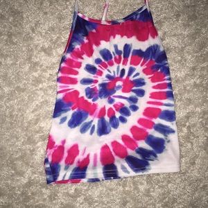 Tie dye tank top!